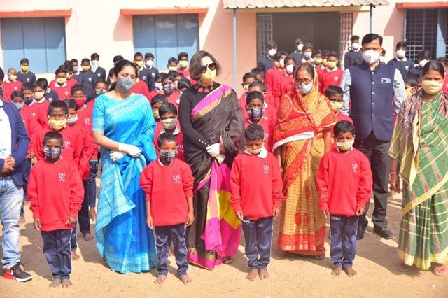 Donation of Jackets to children of the Utkal Bala Ashram, Balasore